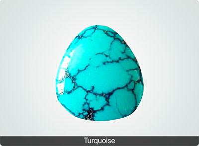 birth stone 2 Turquoise