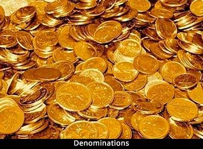 buying gold denominations