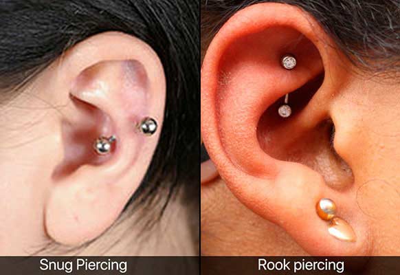 HelixUpper Lobe Piercing Earrings Online  Boldiful