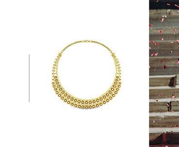 Wedding diamond necklace