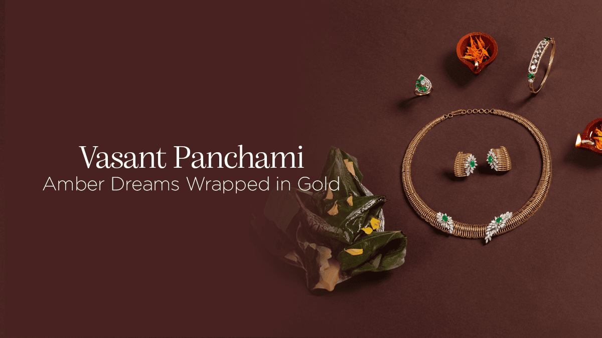 Vasant Panchami: Amber Dreams Wrapped in Gold