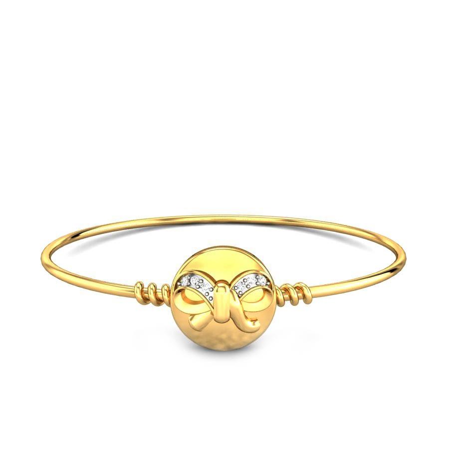 Blue Butterfly Kids Gold Ring – Love Anamitra