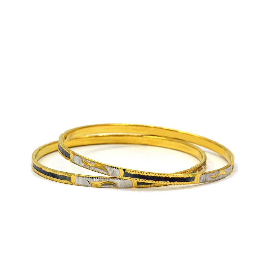 Thin Gold Bangles