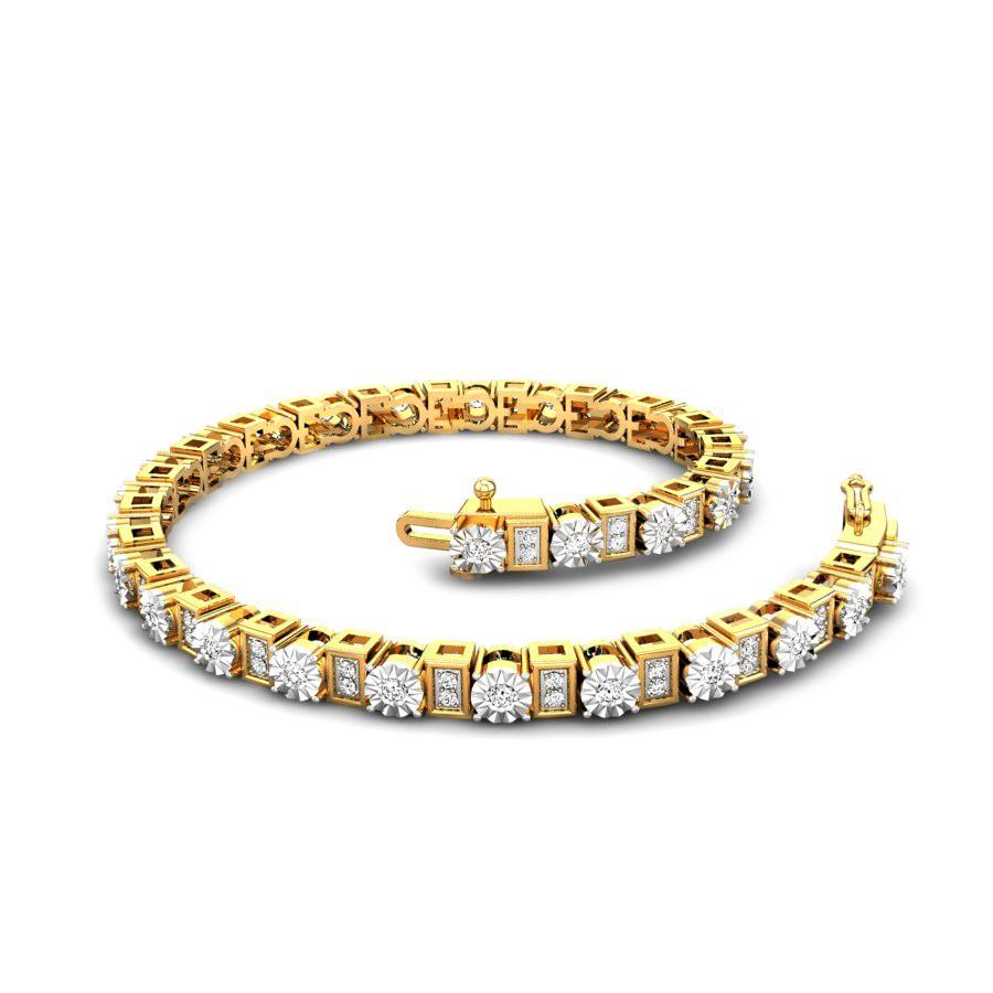 Buy Platinum Bracelets For Women Designs Online in India  Candere by  Kalyan Jewellers