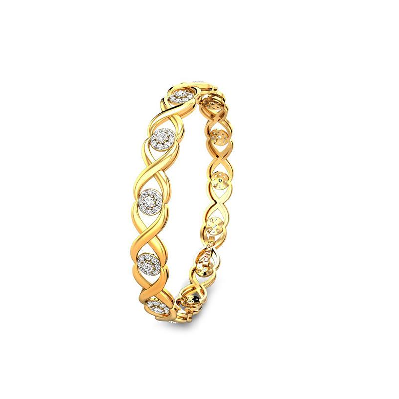 Kalyan jewellers diamond new arrivals bangles designs with price