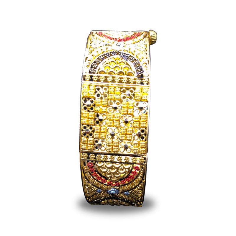 Bracelet Diamond - Mooncha Mens Flexi Diamond Bracelet - Candere by Kalyan Jewellers