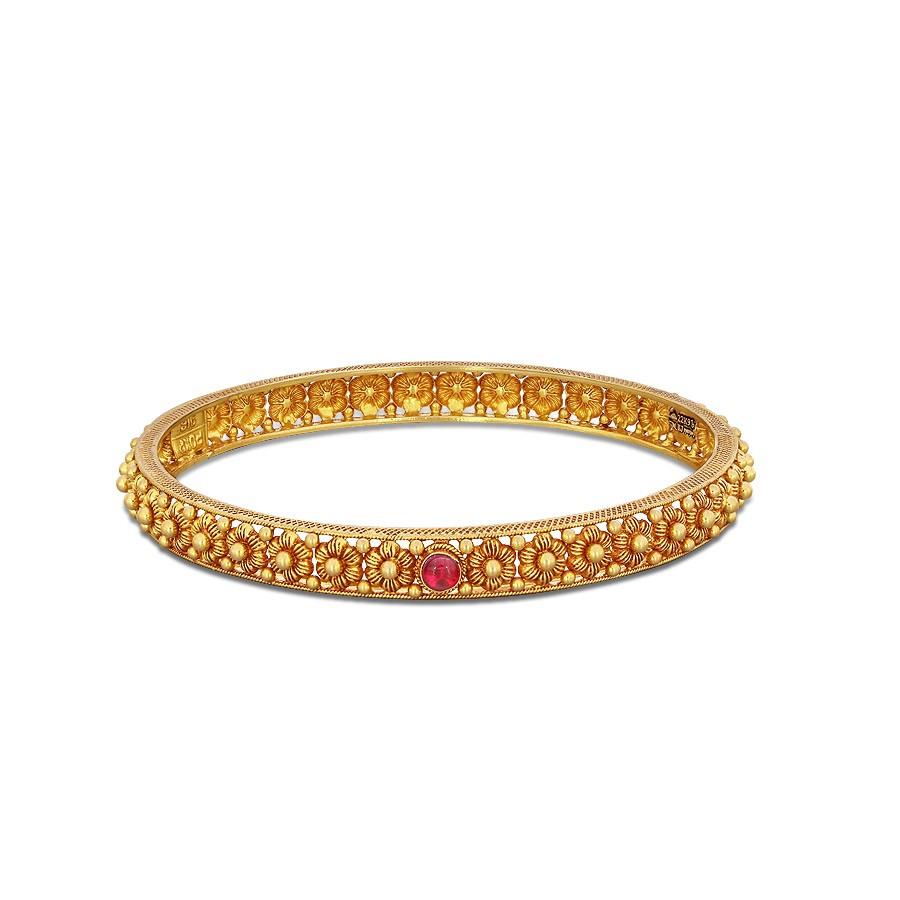 Gold bangles 10 shop gram