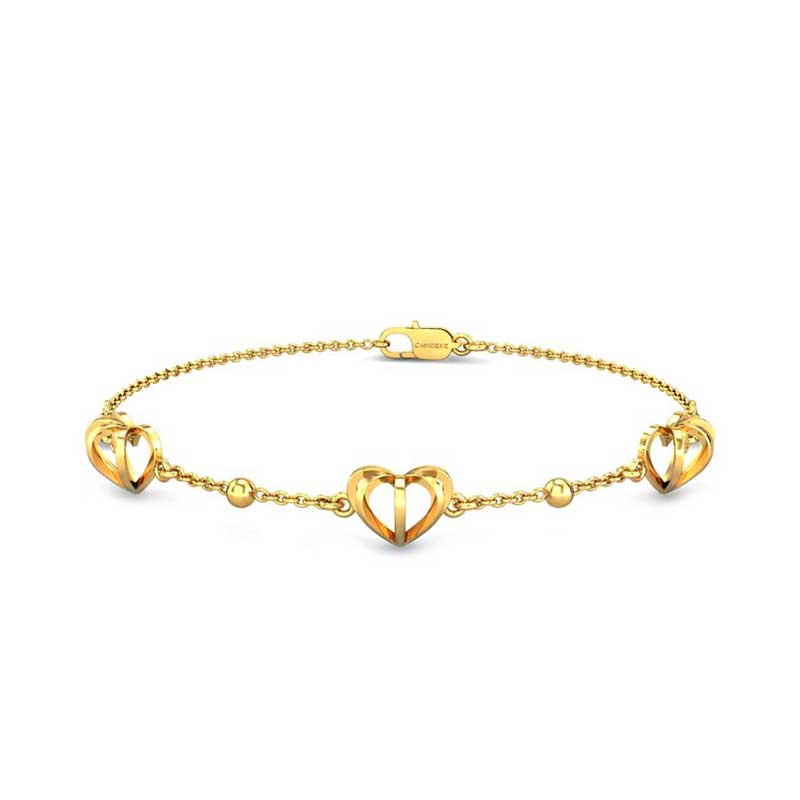 Gold Hand Bracelet