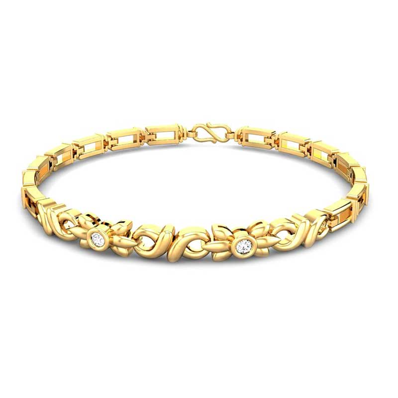 Elegant Gold Swan Bracelet for Kids