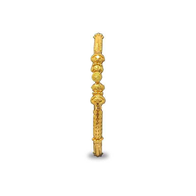 Plain bangles on sale in gold