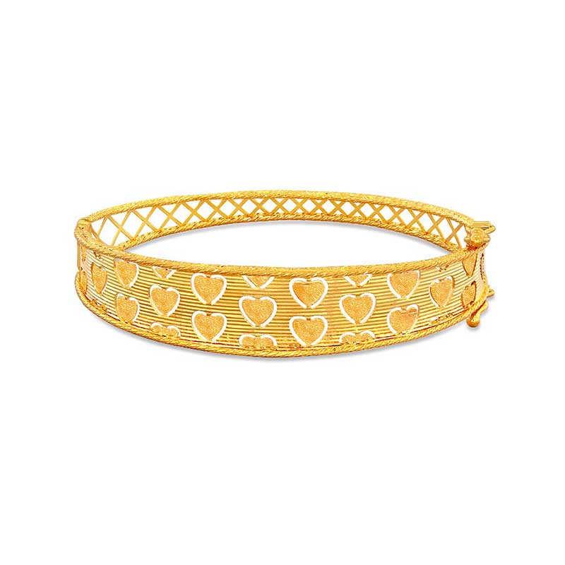Gold churi design Bridal gold bangles online Kalyan Jewellers