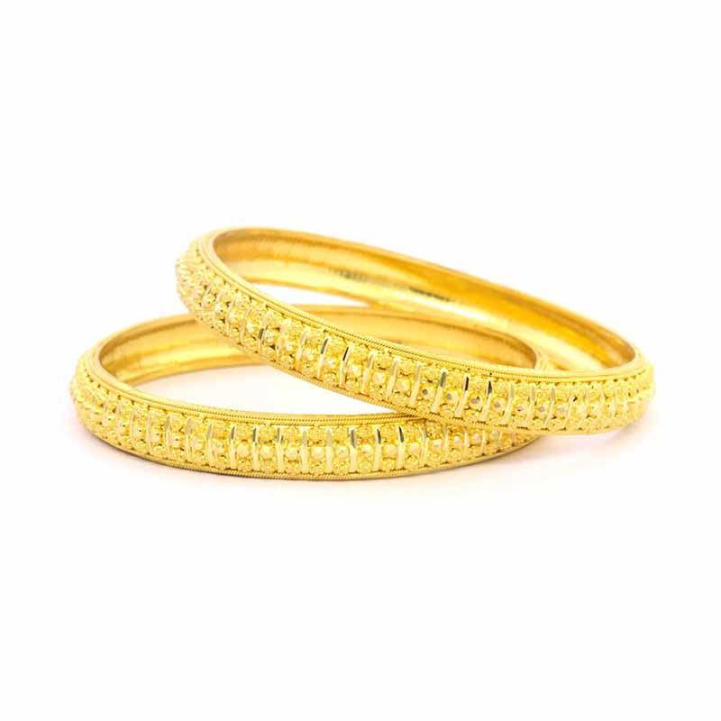 Gold bangles designs new arrivals in 10 grams
