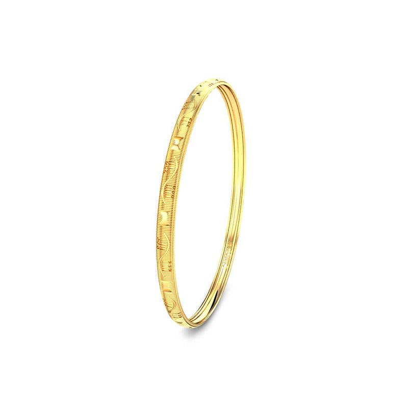 Buy Plain Gold Bangles Online Gold Jewelry Kalyan Jewellers