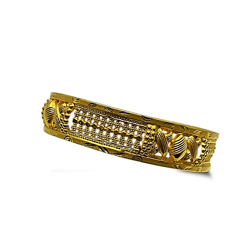 PartyWear One Gram Gold Men Hand Bracelet