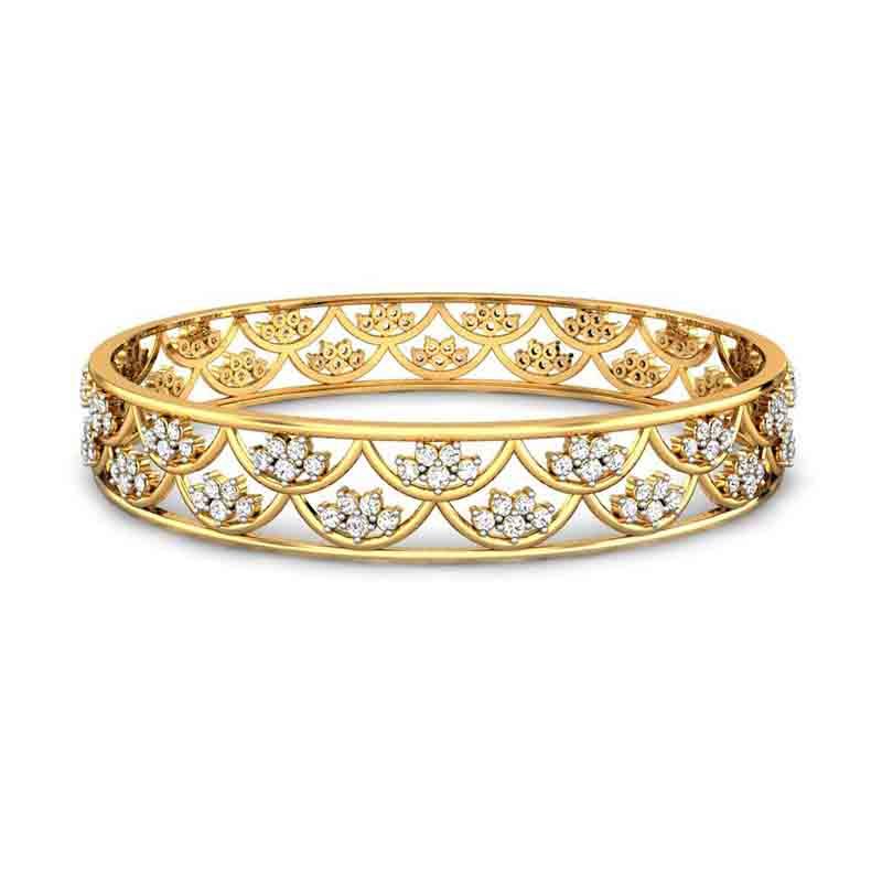 Bracelet Gold - The Warrior Gold Bracelet - Candere by Kalyan Jewellers