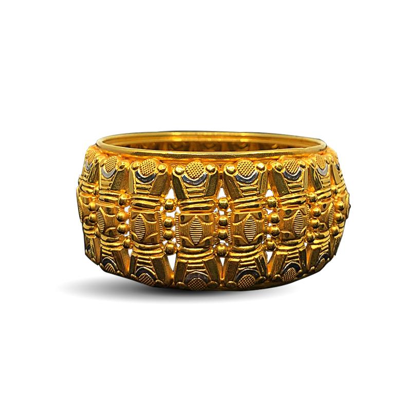 Shop Gold Kada Design For Man Online Men s Jewellery collections
