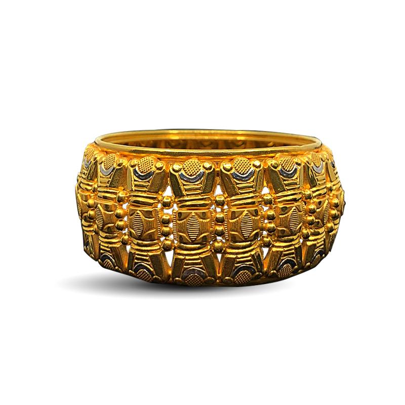 Shop Gold Kada Design For Man Online | Men's Jewellery collections