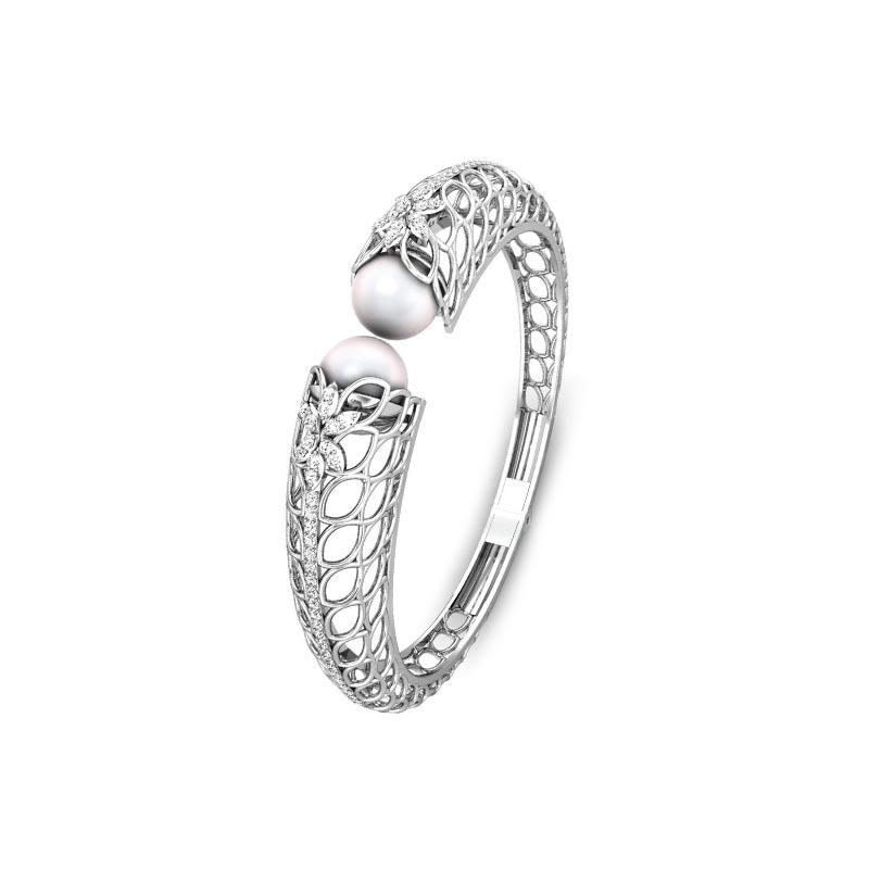 Buy 55 White Gold Bangle Designs Kalyan Jewellers