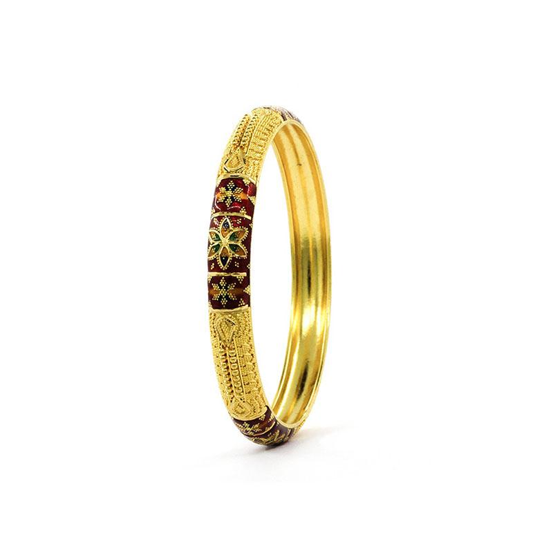 Buy Designers Gold Bangles For Ladies Kalyan Jewellers