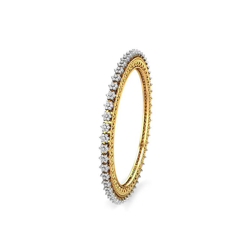 Buy Diamond Bangles Designs Online in India Kalyan Jewellers