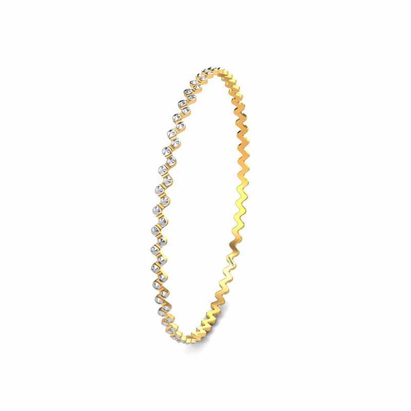 Gold one hand on sale bangle