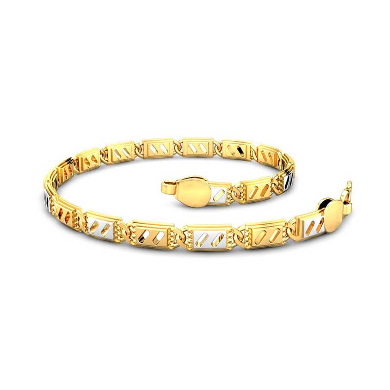 Trendy Gold  Diamond Chain Bracelet |Chain Bracelets For Women  Men