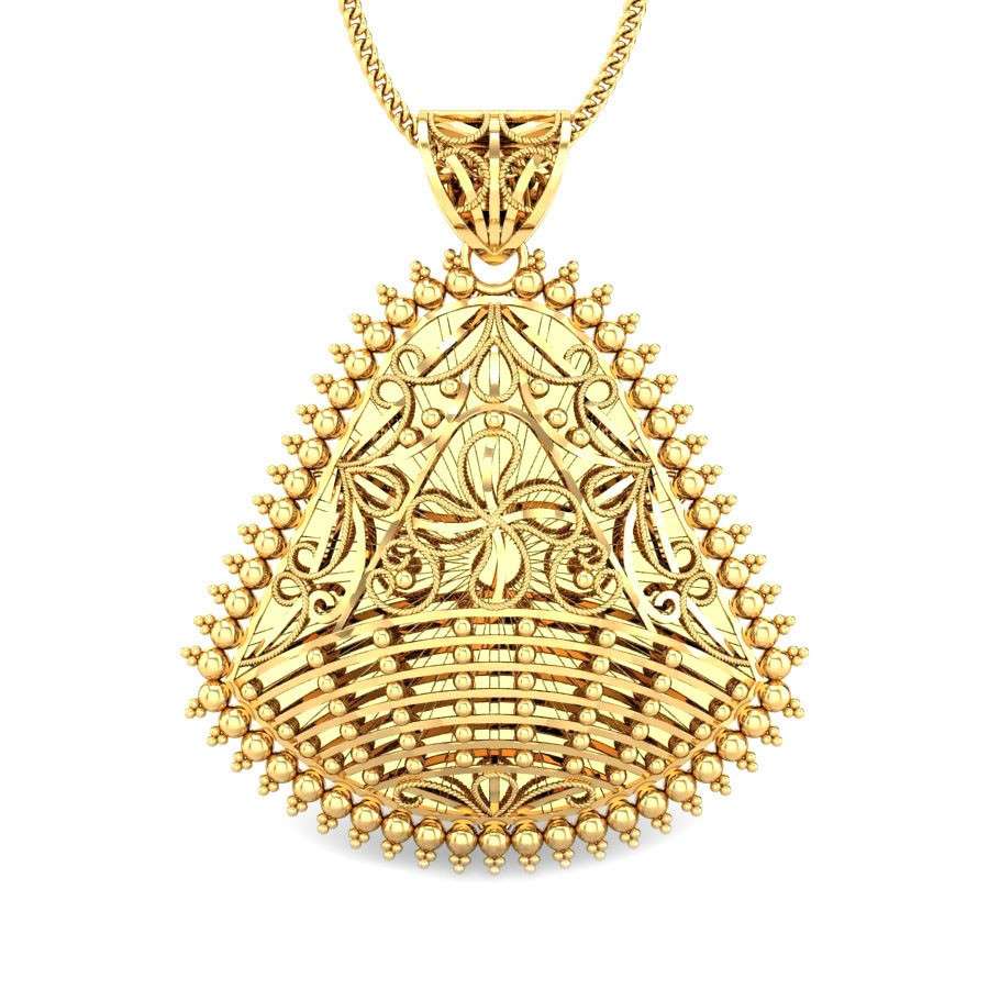gold chain with pendant
