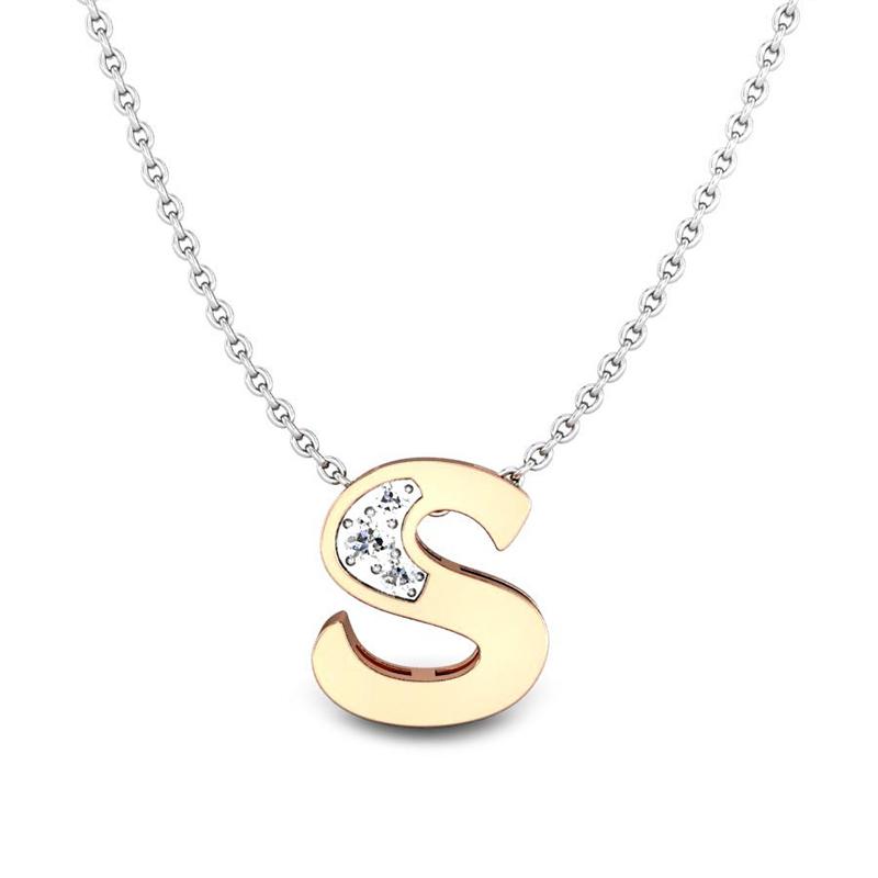 Buy 92.5 Silver Customizable Necklace for Kids with 2 Pendants Online On  Zwende