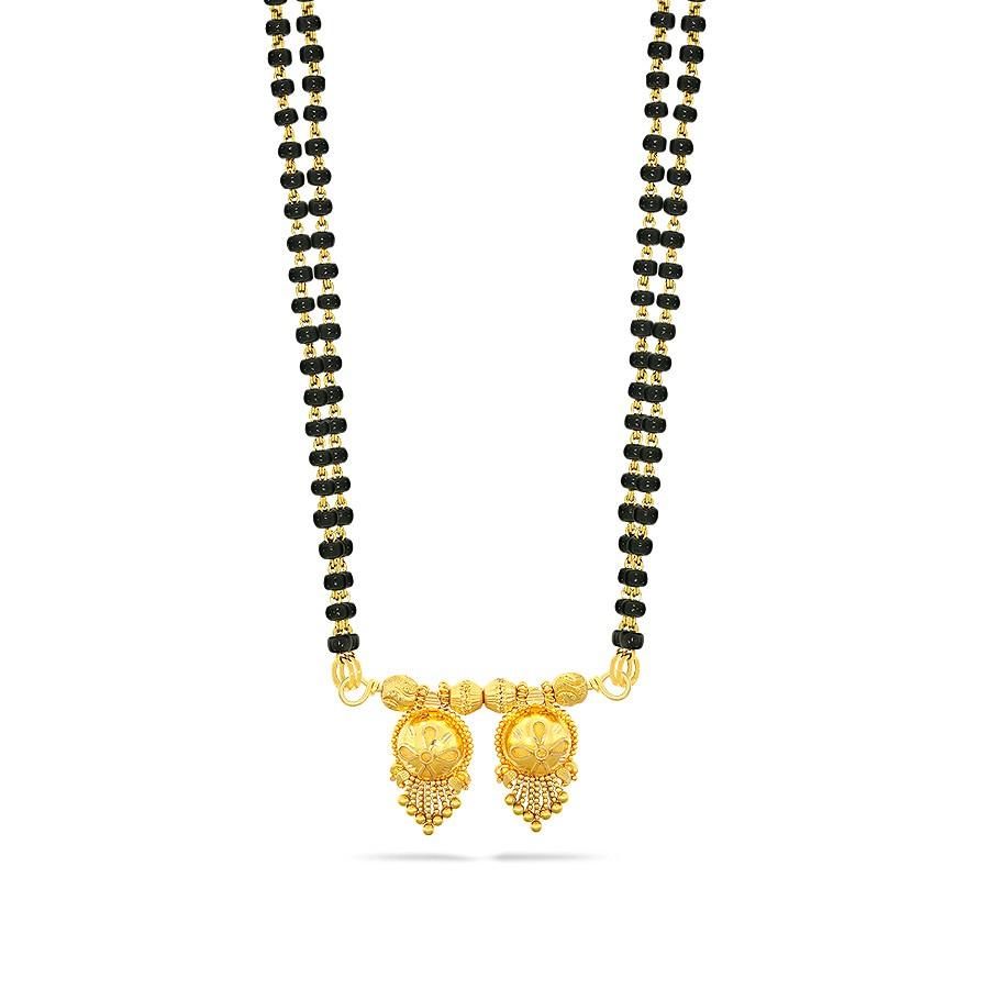 Karimani mangalya chain designs hot sale