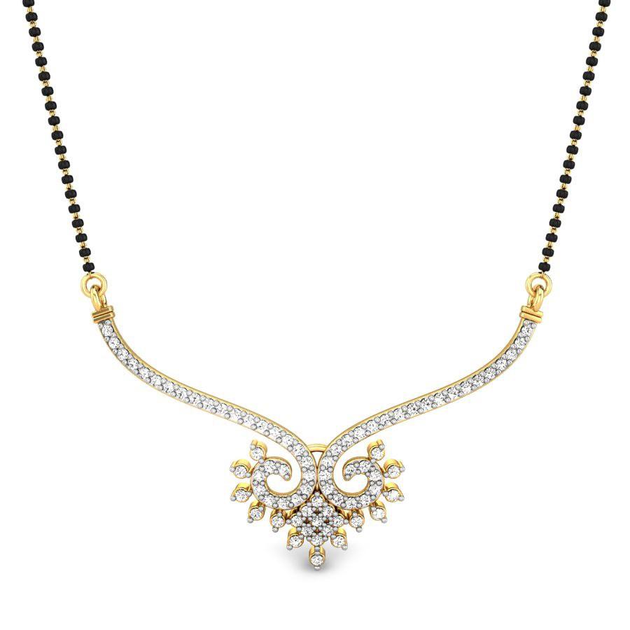 Diamond Mangalsutra Pendant