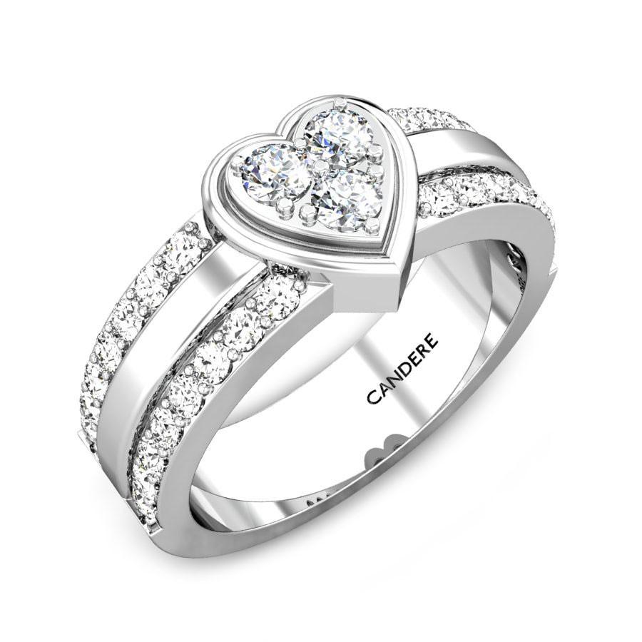 Diamond anniversary rings