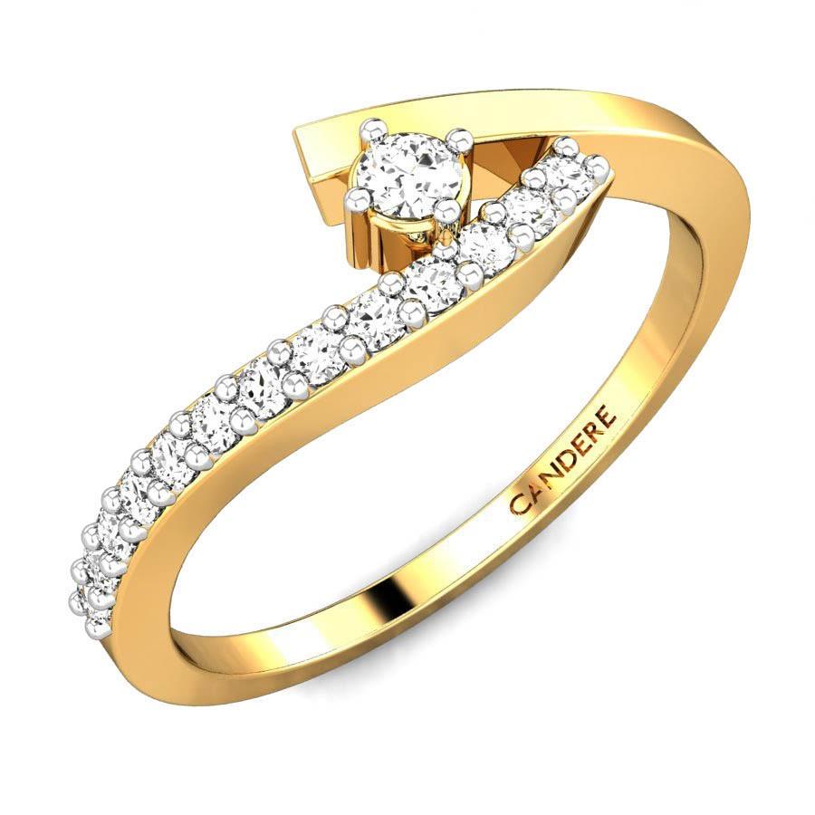 diamond gold ring