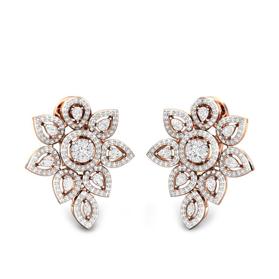 Diamond Stud Earrings For Women Diamond Jewellery Collection
