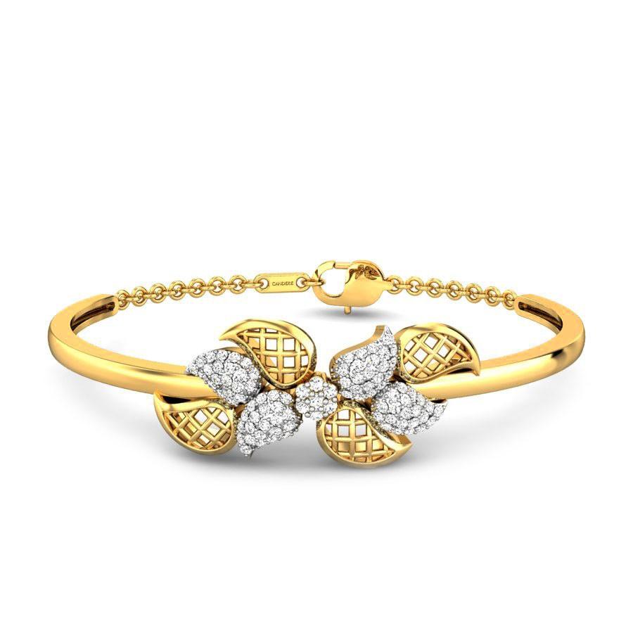 Candere by Kalyan Jewellers Flexi Steel Band Bracelet Rose Gold 14kt  Bracelet Price in India - Buy Candere by Kalyan Jewellers Flexi Steel Band  Bracelet Rose Gold 14kt Bracelet online at Flipkart.com