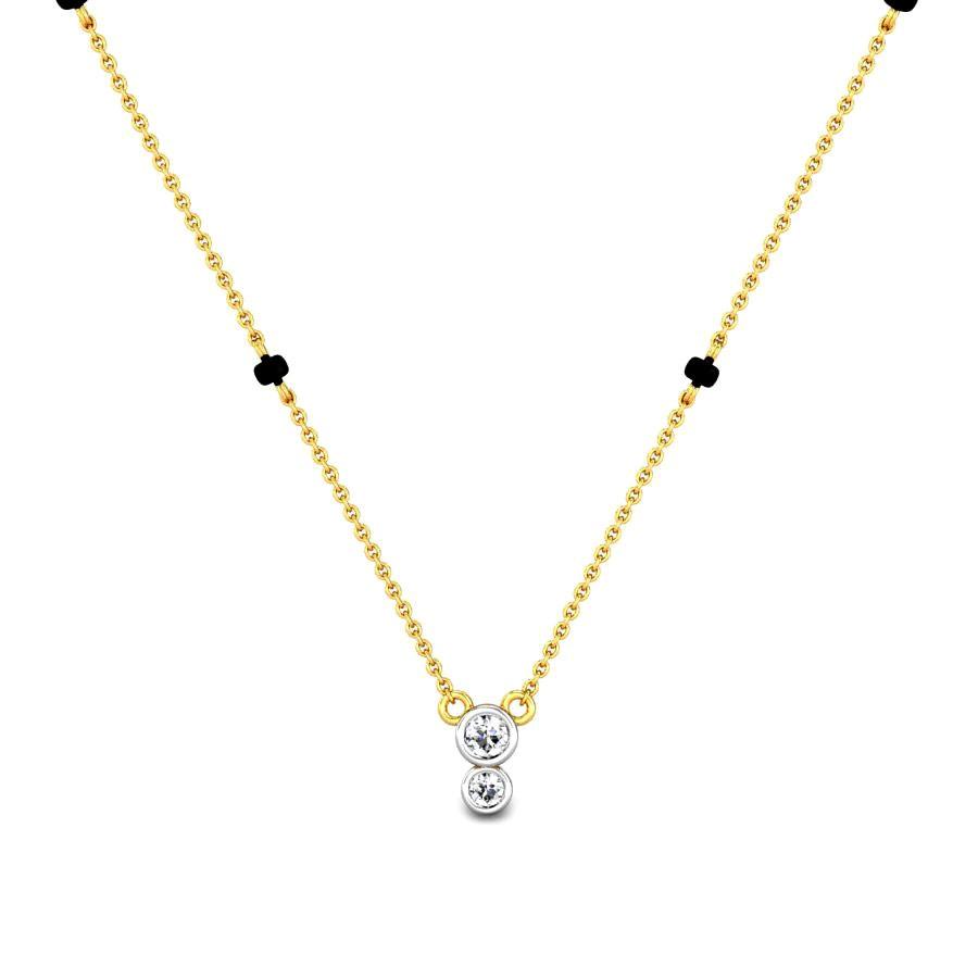 diamond mangalsutra