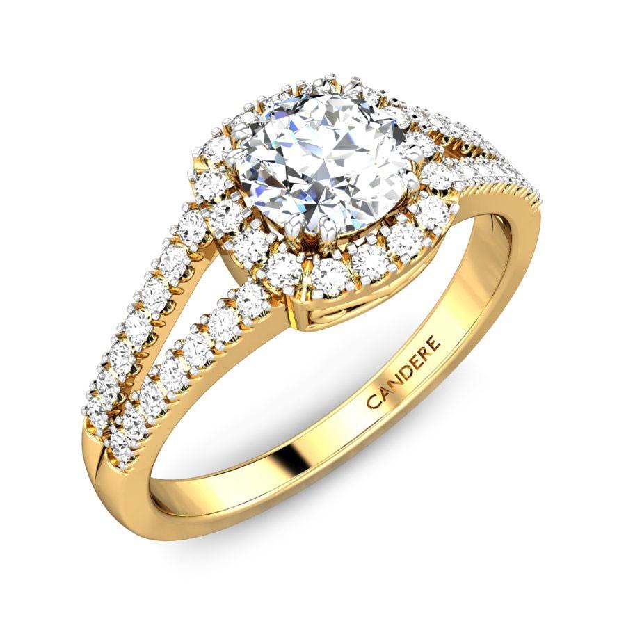 Shop From the Stunning Women s Engagement Ring Collection Kalyan
