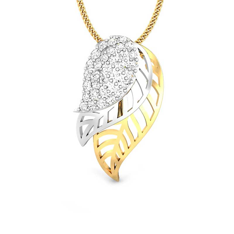 Diamond pendant set Before choosing the diamond pendant set Kalyan
