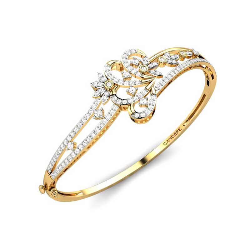 Beckett Diamond Bracelet for women under 35K - Candere by Kalyan Jewellers