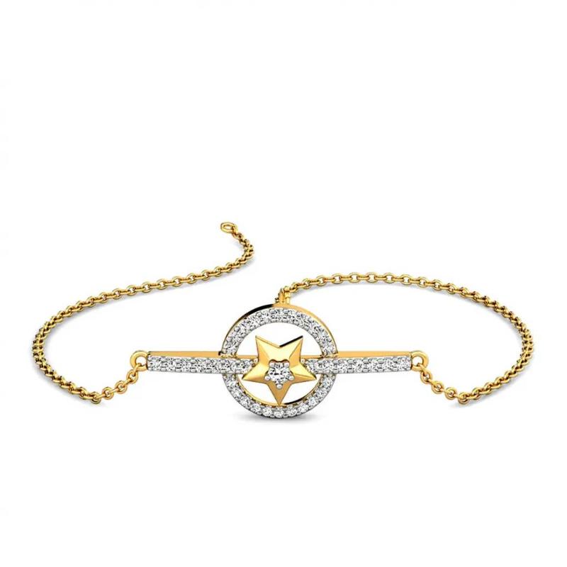 diamond gold star