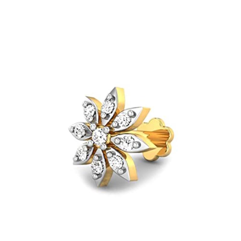 Diamond nose pin clearance price in kalyan jewellers