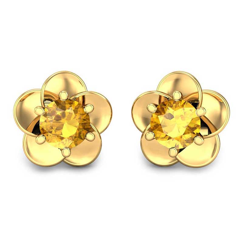 Childrens gold earrings