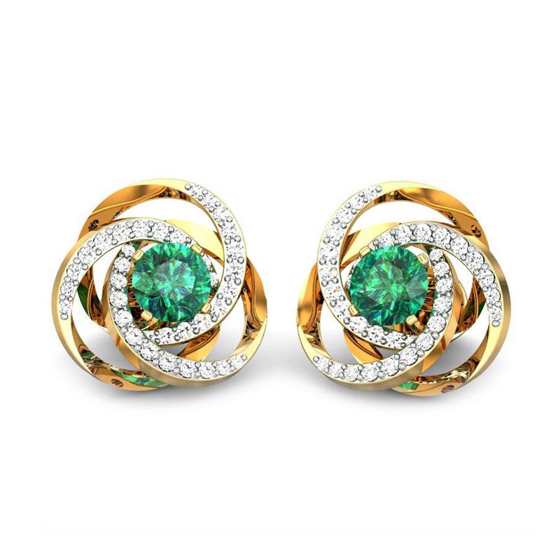 Details 83+ emerald earrings for sale best - esthdonghoadian