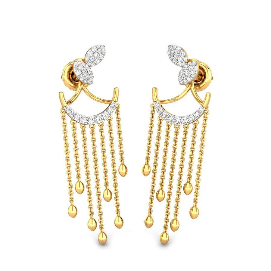 The Impressive Legend Sui Dhaga Earrings | BlueStone.com