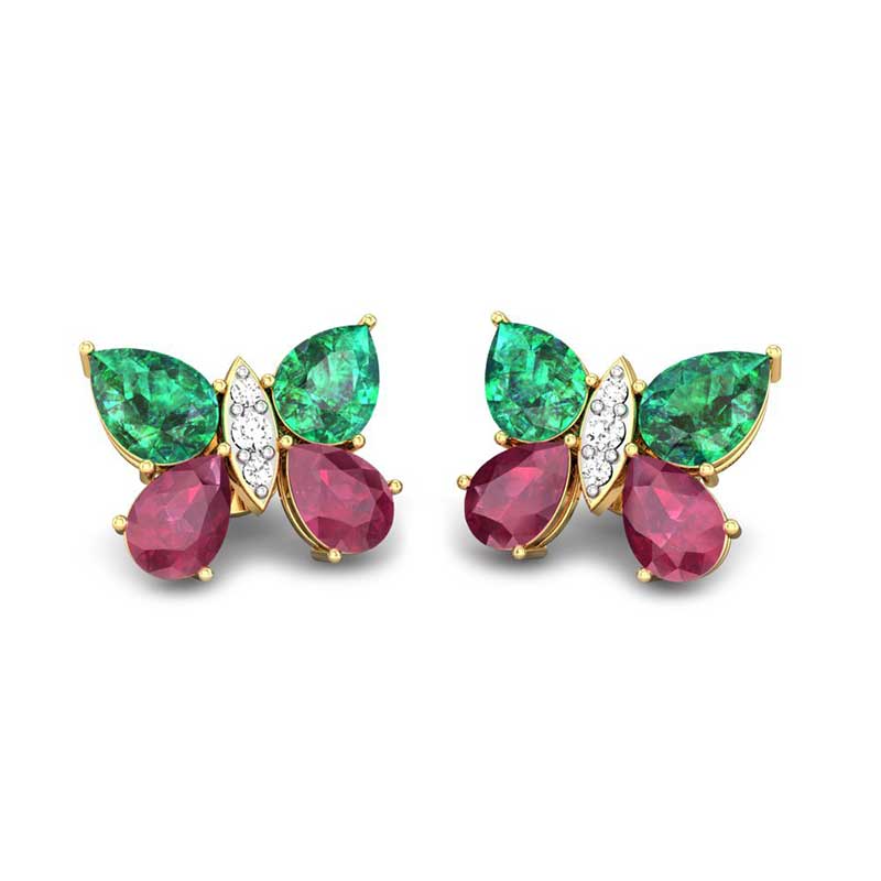 butterfly earrings
