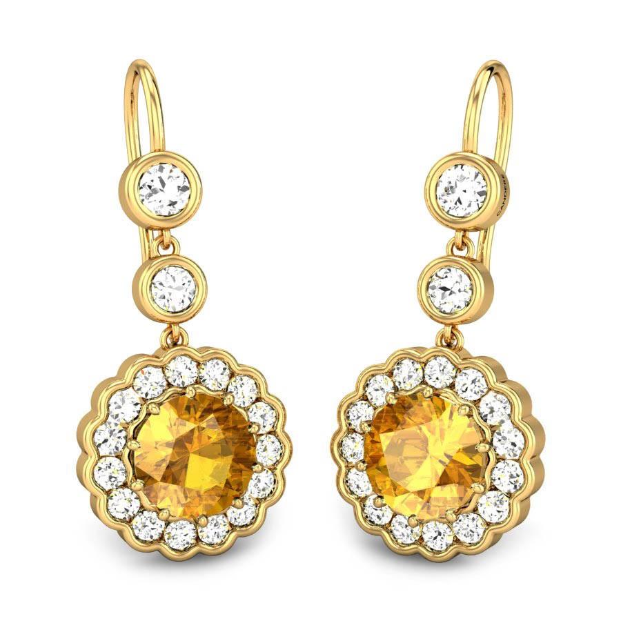 Citrine Earrings