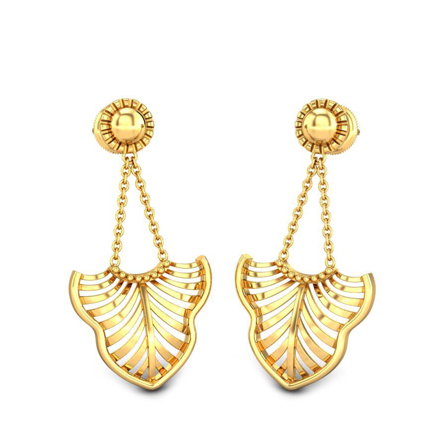 Gold Drops Earrings