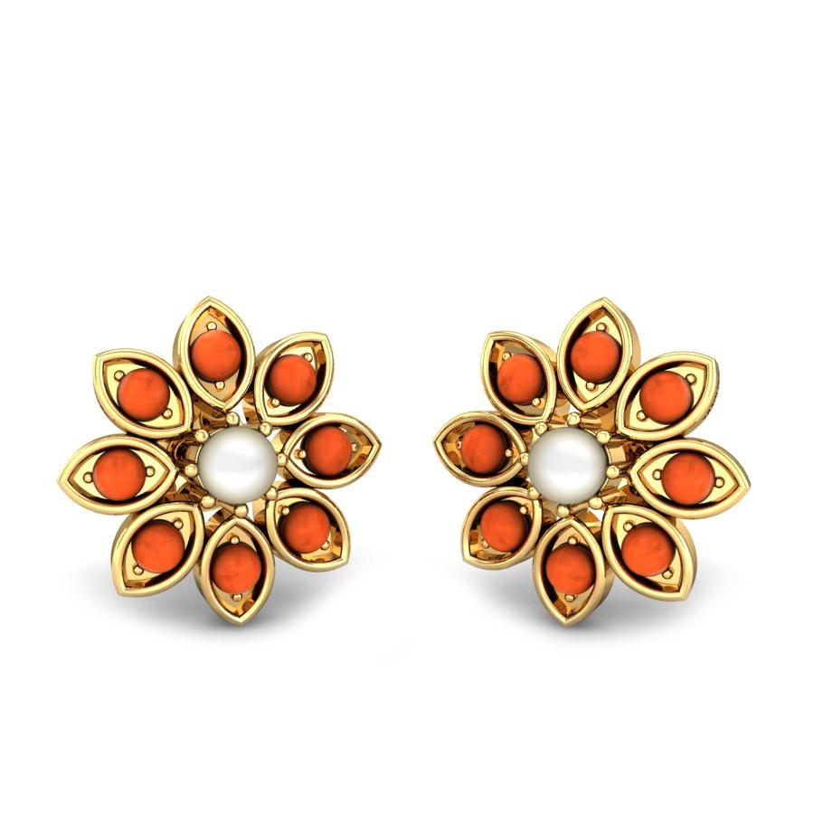 Pearl earrings 2025 kalyan jewellers
