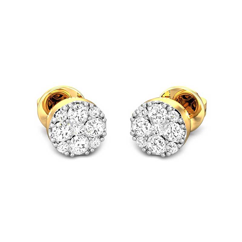 Discover 146+ second stud diamond earrings best