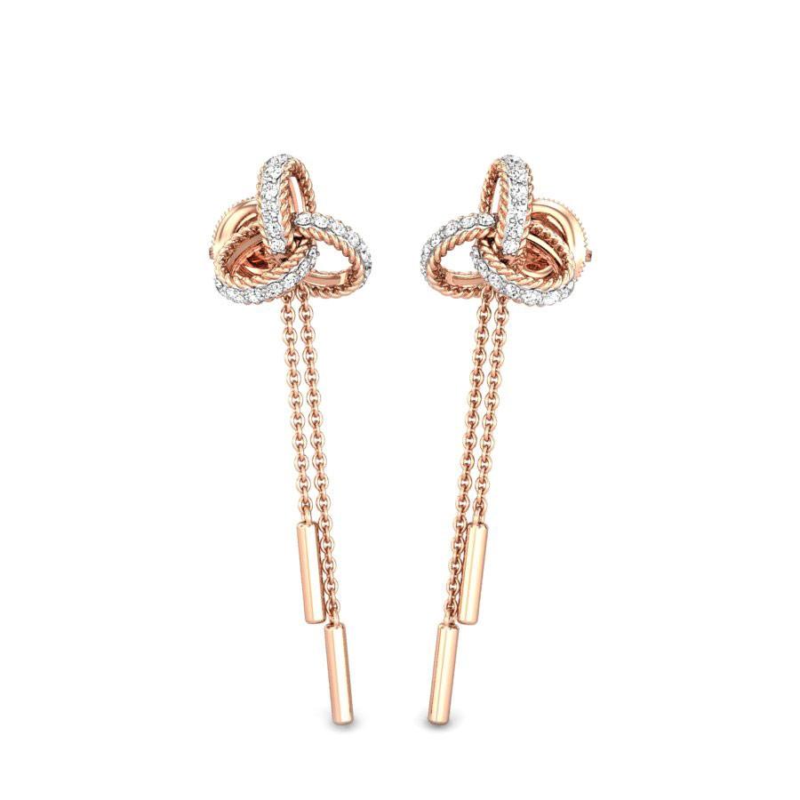 Rose Gold Earrings