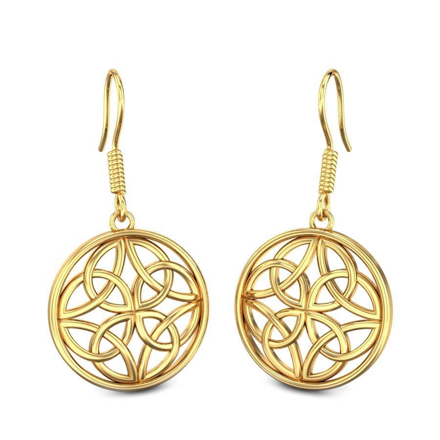 Earring Design In Gold